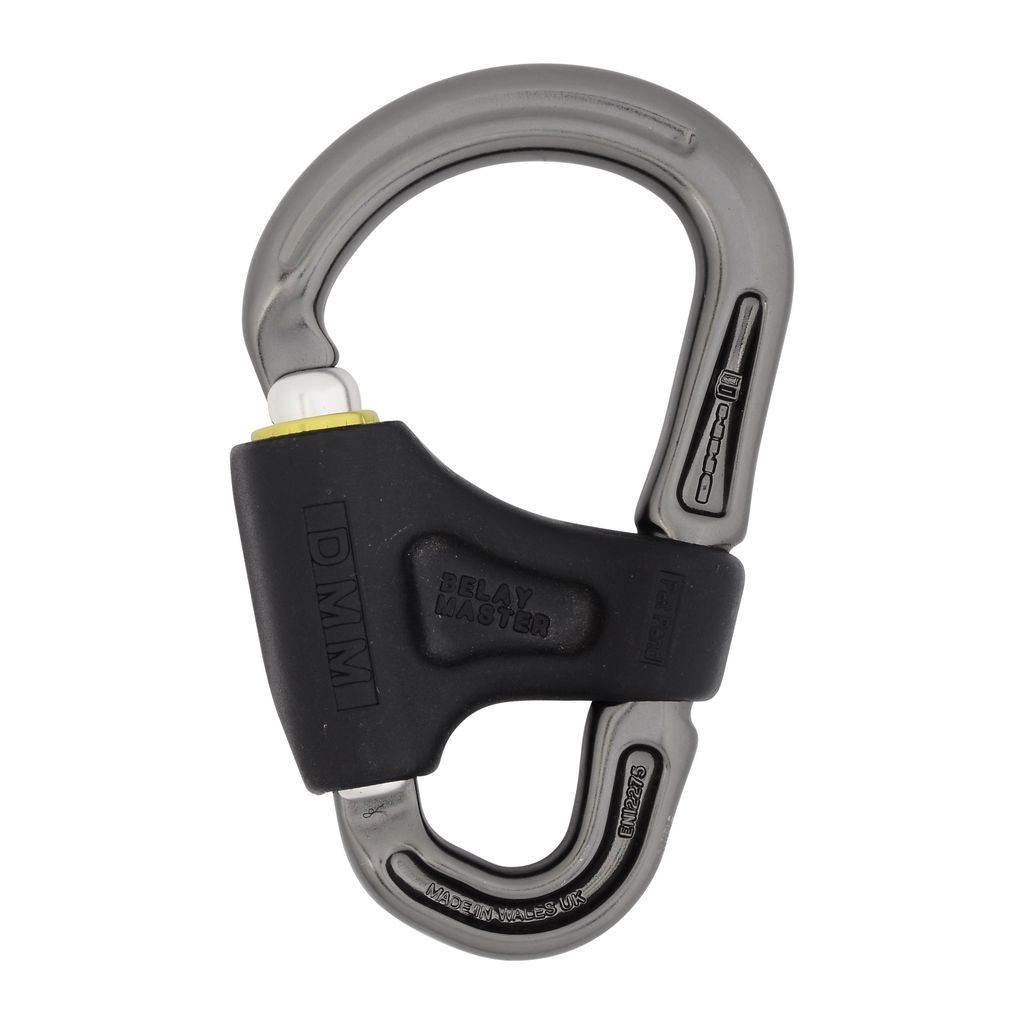 Karabinek Belay Master (różne kolory) Tytanowy
