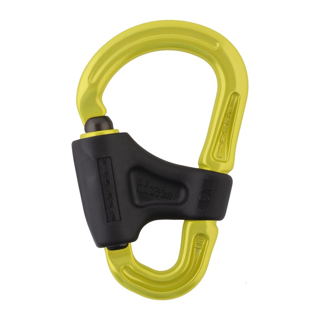 Karabinek Belay Master (różne kolory) Limonkowy