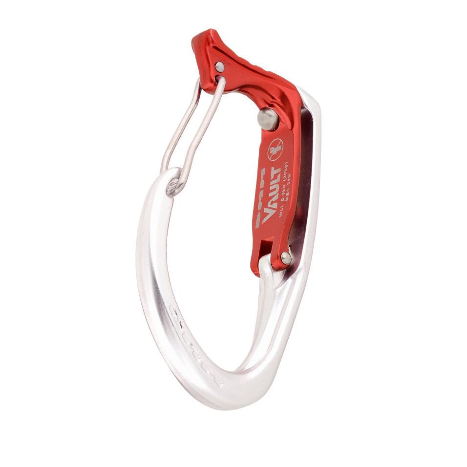 Karabinek Vault Wire (różne kolory) Srebrny