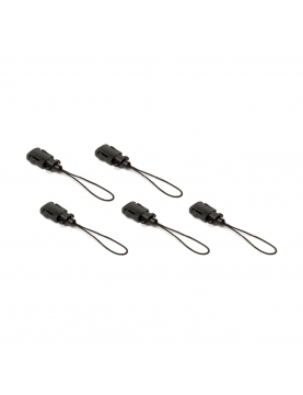 Łączniki Mini Coil Tool Lanyard Connectors - 5 Pack