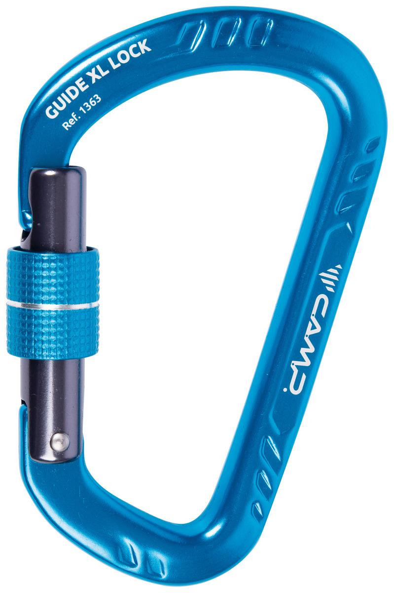 Karabinek Guide XL Lock (różne kolory) Niebieski