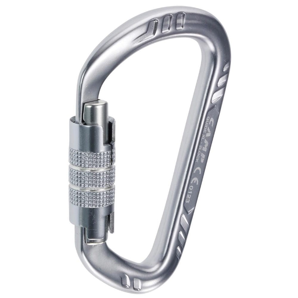 Karabinek Guide XL 2Lock (różne kolory) Tytanowy