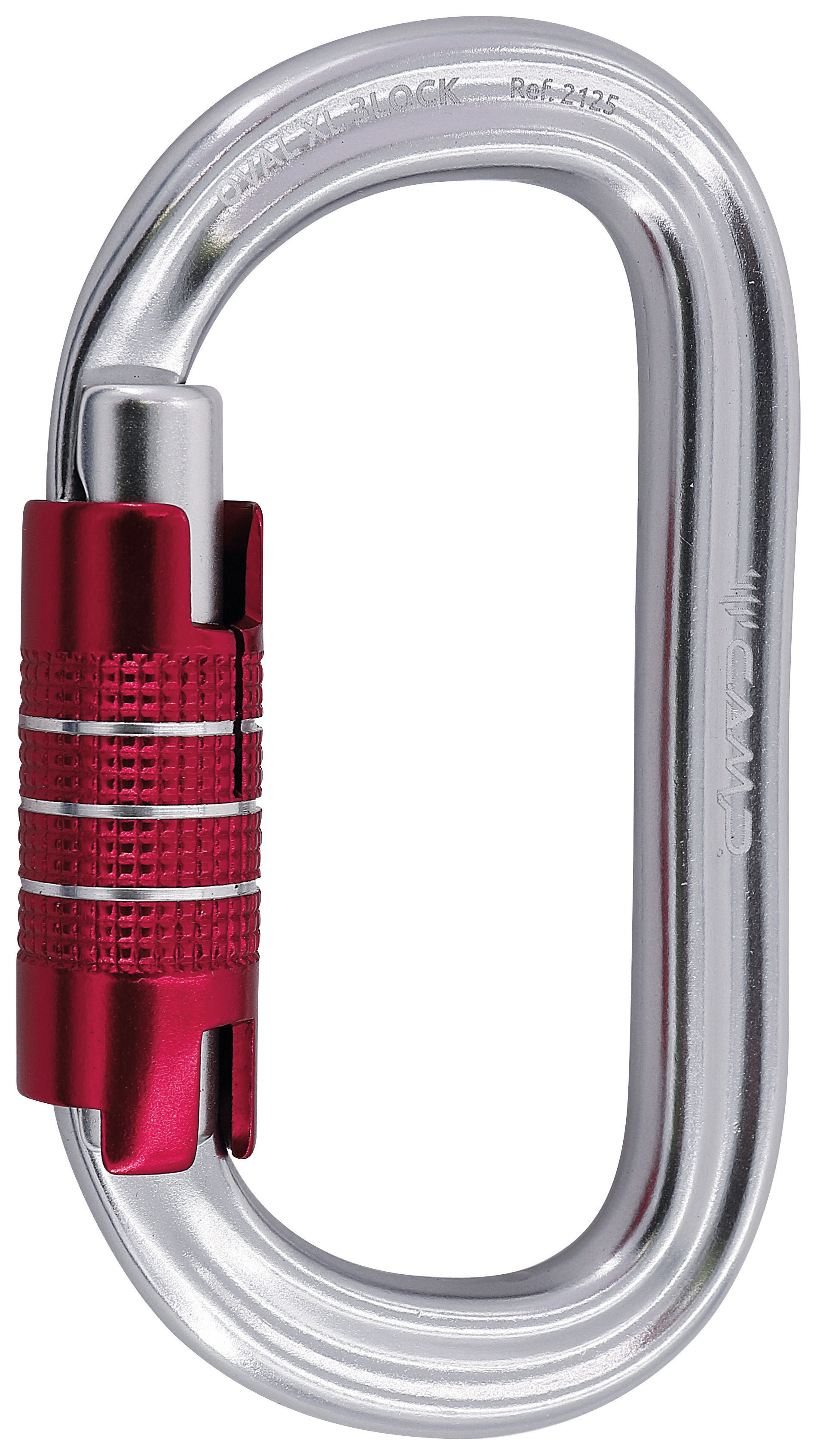 Karabinek Oval XL 3Lock (różne kolory) Tytanowy