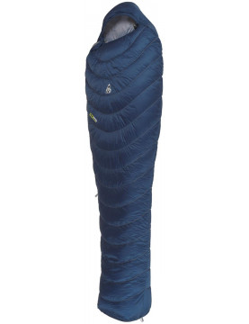 Śpiwór ED 200 Plus Granatowy prawy