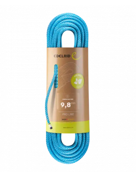 Lina Heron Eco Dry 9.8 mm Niebieska 60 m