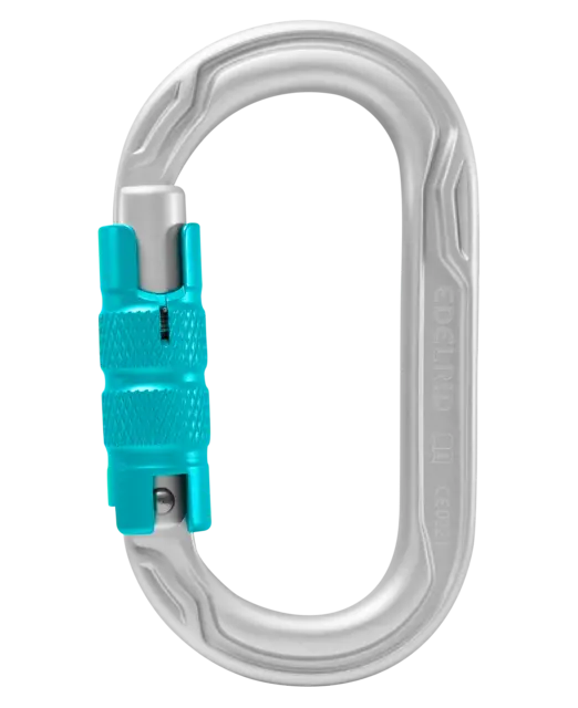 Karabinek Oval Power 2500 Triple (różne kolory) Srebrny