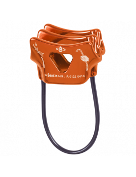 Przyrząd asekuracyjny i zjazdowy Air Force 2 Pomarańczowy