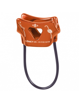 Przyrząd asekuracyjny i zjazdowy Air Force One Pomarańczowy