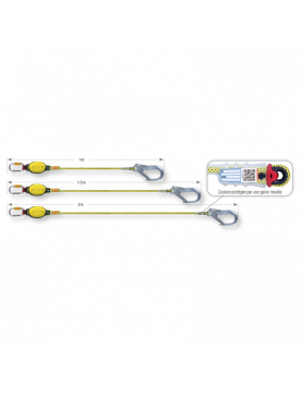 Lonża Dynapro Air Hook 1,5m