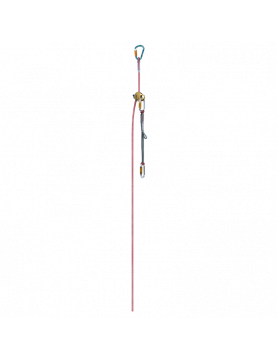 Zestaw z przyrządem asekuracyjnym Air Kit 11mm x 60m Czerwony