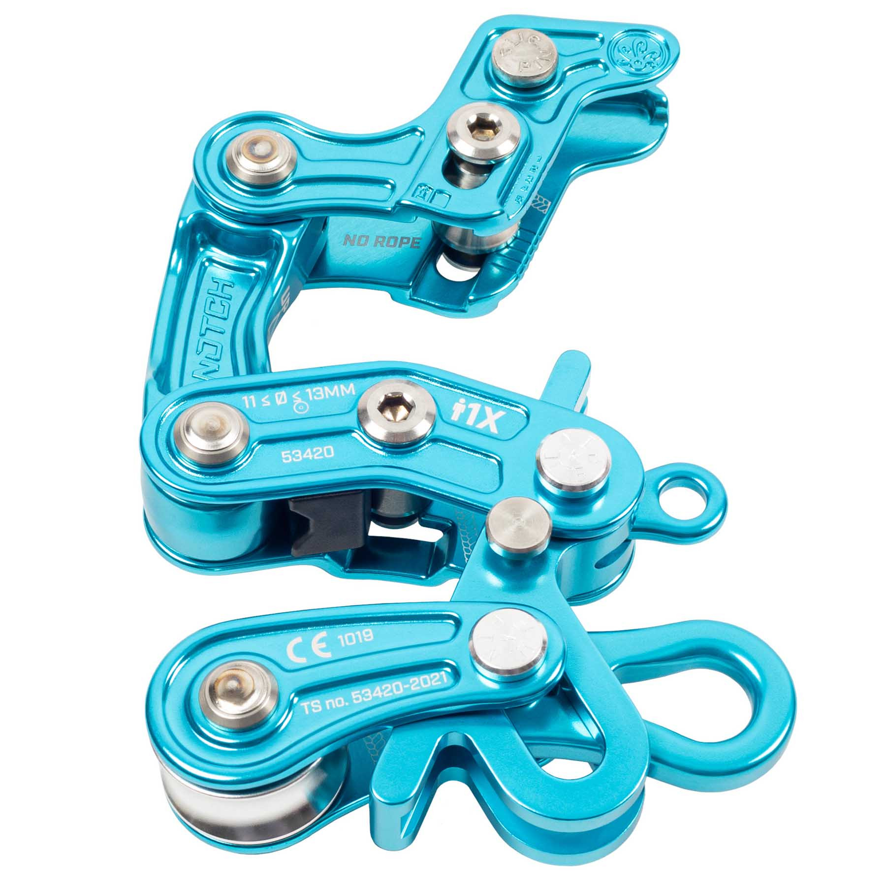 Przyrząd Zaciskowy Rope Runner Pro Teal