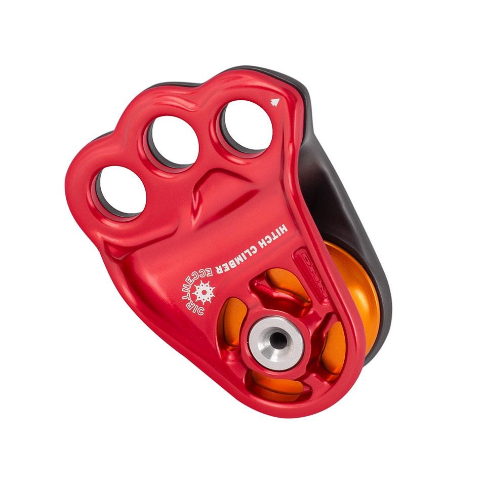 Bloczek Hitch Climber Eccentric (różne kolory) Czerwony